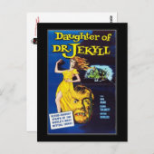 ヴィンテージ映画ホラー – ポストカード (正面/裏面)