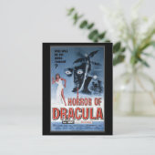 ヴィンテージ映画ホラー – ポストカード (スタンド正面)