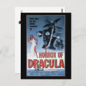 ヴィンテージ映画ホラー – ポストカード (正面/裏面)