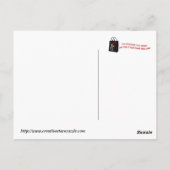 ヴィンテージ映画ホラー – ポストカード (裏面)