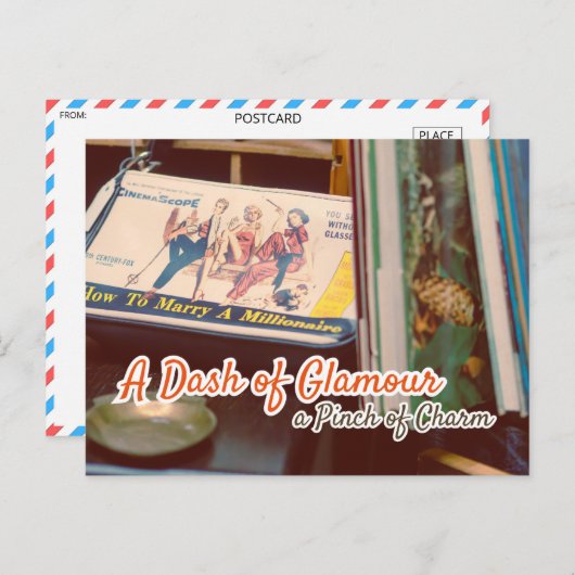 ヴィンテージ映画ポスター ポストカード (正面/裏面)