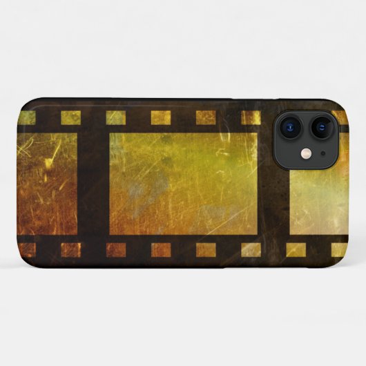 ヴィンテージ映画リールフィルムクラシック映画館 Case-Mate iPhoneケース (裏面(横))