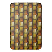 ヴィンテージ映画リールフィルムシアタークラシック バスマット (正面縦)