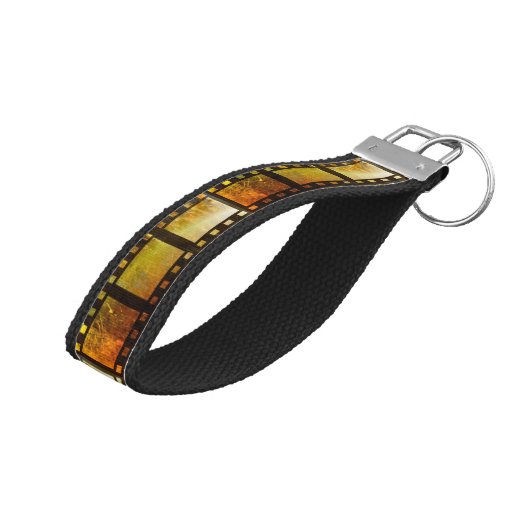 ヴィンテージ映画リールフィルム リストバンドキーホルダー (アングル上)