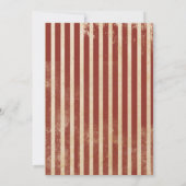 ヴィンテージ映画夜誕生日のパーティの招待状 招待状 (裏面)