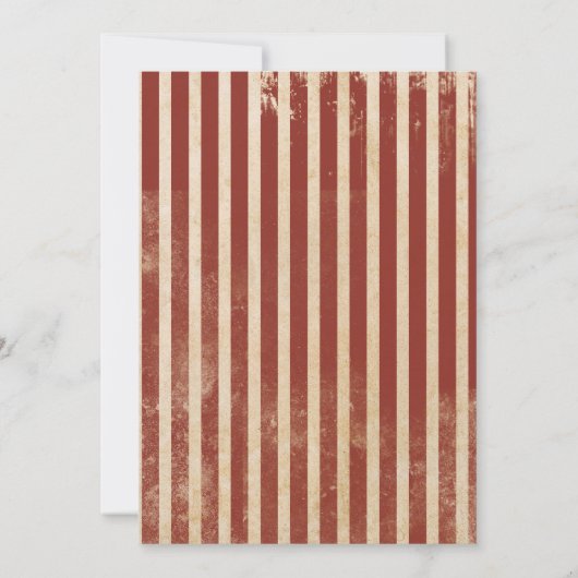 ヴィンテージ映画夜誕生日のパーティの招待状 招待状 (裏面)