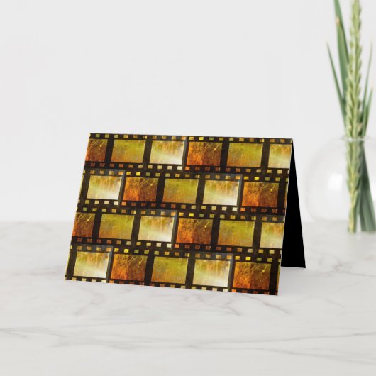 ヴィンテージ映画映画おもしろいのロマンチックカード カード (正面)