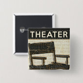 ヴィンテージ映画椅子 缶バッジ (正面&裏面)