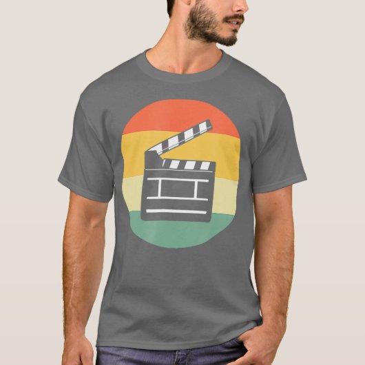 ヴィンテージ映画Tees女性映画製作者フィルム Tシャツ (正面)