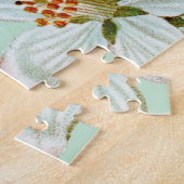 ヴィンテージ春の花模様 ジグソーパズル (側面)