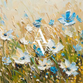 ヴィンテージ春の花絵を描の野草野 ポスター