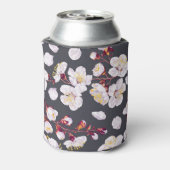 ヴィンテージ春の花：詳細壁紙。 缶クーラー (缶裏面)