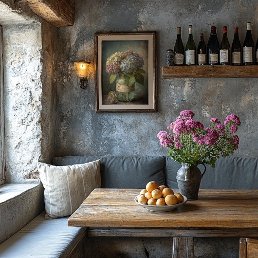 ヴィンテージ春アジランゲアプリント可能ウォールアート ポスター