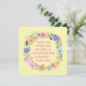 ヴィンテージ春フローラリース宗教空白の (スタンド正面)