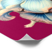 ヴィンテージ春フローラ ポスター (角)