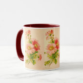 ヴィンテージ春ブーケモン マグカップ (正面左)