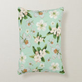 ヴィンテージ春花模様 アクセントクッション (正面(垂直))