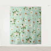 ヴィンテージ春花模様 タペストリー (正面)