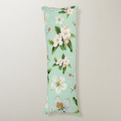 ヴィンテージ春花模様 ボディピロー (正面縦)