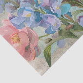 ヴィンテージ春花模様 薄葉紙 (詳細)