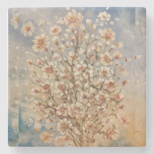ヴィンテージ春花 ストーンコースター (正面)