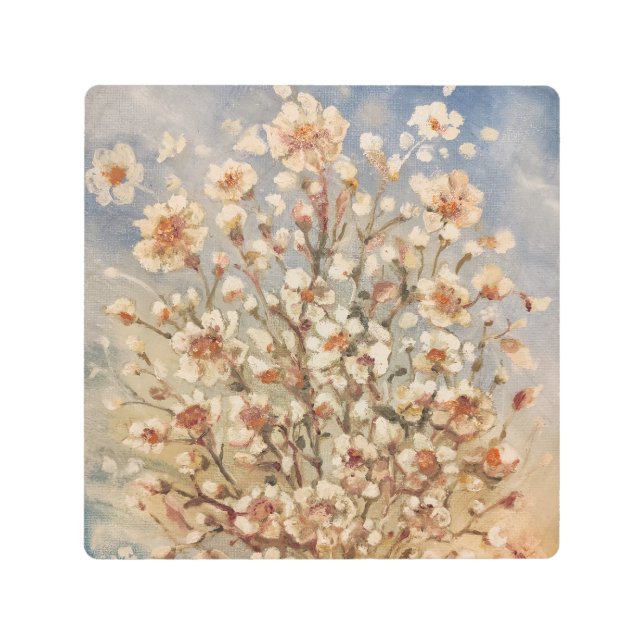 ヴィンテージ春花 メタルプリント (正面)