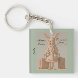 ヴィンテージ春、イースター キーホルダー