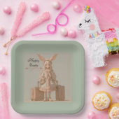 ヴィンテージ春、 ペーパープレート (パーティー)