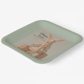 ヴィンテージ春、 ペーパープレート (傾斜あり)