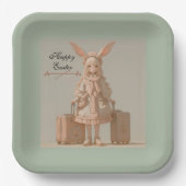 ヴィンテージ春、 ペーパープレート (正面)