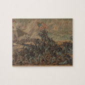 ヴィンテージ時代フォートワーグナーの嵐 ジグソーパズル (横)