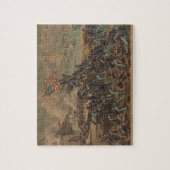 ヴィンテージ時代フォートワーグナーの嵐 ジグソーパズル (縦)