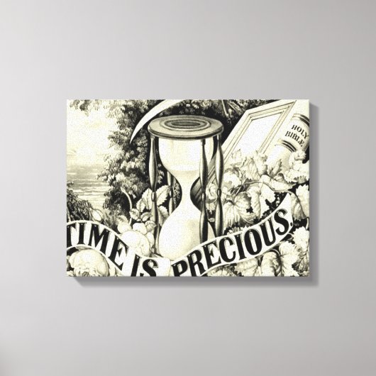 ヴィンテージ時大切間 キャンバスプリント (正面)