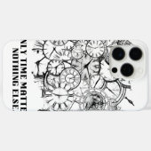 ヴィンテージ時計アートフォンケース - 美的デザイン Case-Mate iPhoneケース (裏面 (横))