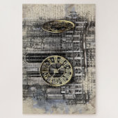 ヴィンテージ時計塔パズル ジグソーパズル (縦)