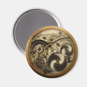 ヴィンテージ時計磁石 マグネット (正面/裏面)