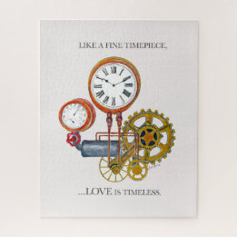 ヴィンテージ時計 ジグソーパズル