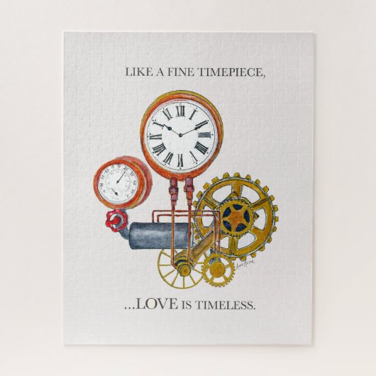 ヴィンテージ時計 ジグソーパズル (縦)