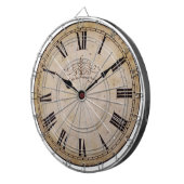 ヴィンテージ時計 ダーツボード (正面右)