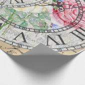 ヴィンテージ時計 ラッピングペーパー (角)