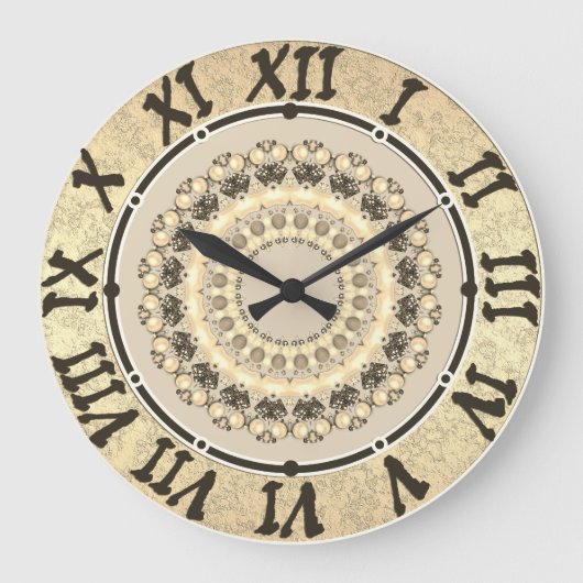 ヴィンテージ時計 ラージ壁時計 (正面)