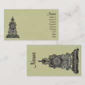 ヴィンテージ時計 名刺 (正面/裏面)