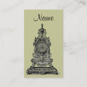 ヴィンテージ時計 名刺 (裏面)