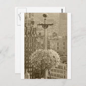 ヴィンテージ時間二乗 ポストカード (正面/裏面)