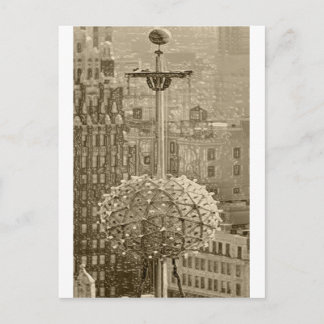 ヴィンテージ時間二乗 ポストカード