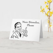 ヴィンテージ景気刺激検査 カード (黄色い花)