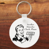 ヴィンテージ景気刺激検査 キーホルダー (正面)