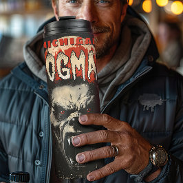 ヴィンテージ暗号動物学ドッグマンレトロ タンブラー