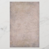 ヴィンテージ暗色羊皮紙紙 便箋 (正面)