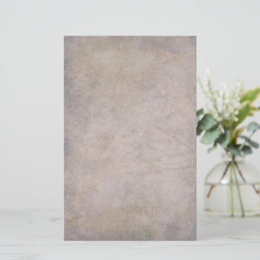 ヴィンテージ暗色羊皮紙紙 便箋 (スタンド正面)